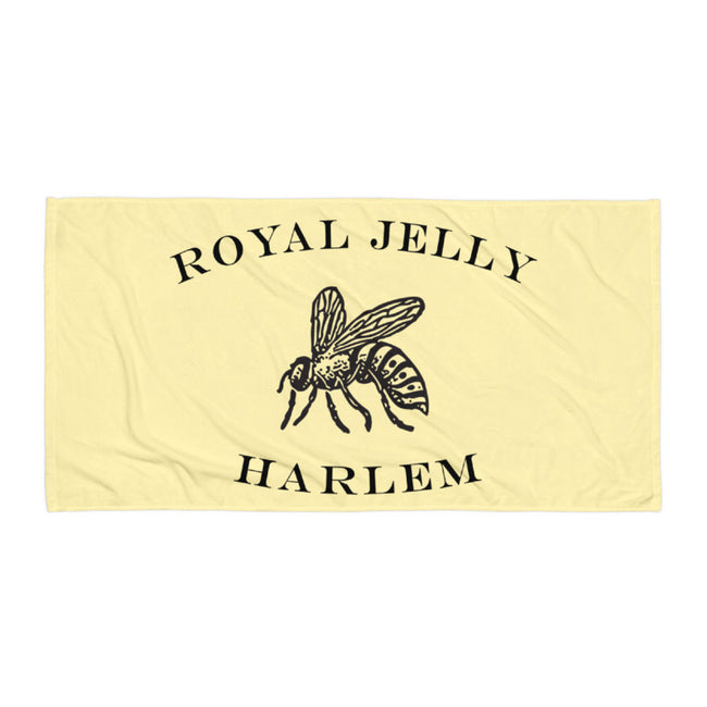 RJH Logo Towel in Butter Yellow