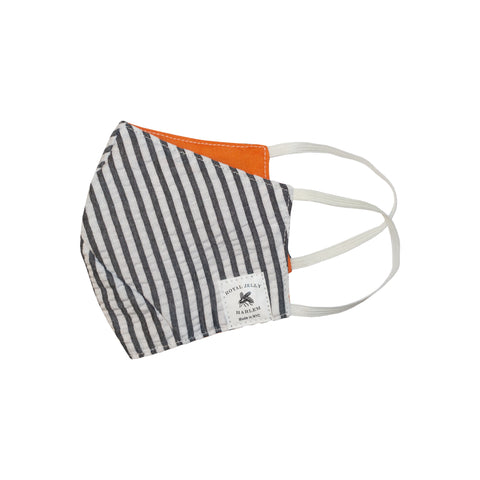 Kids Mask in Cherry Seersucker