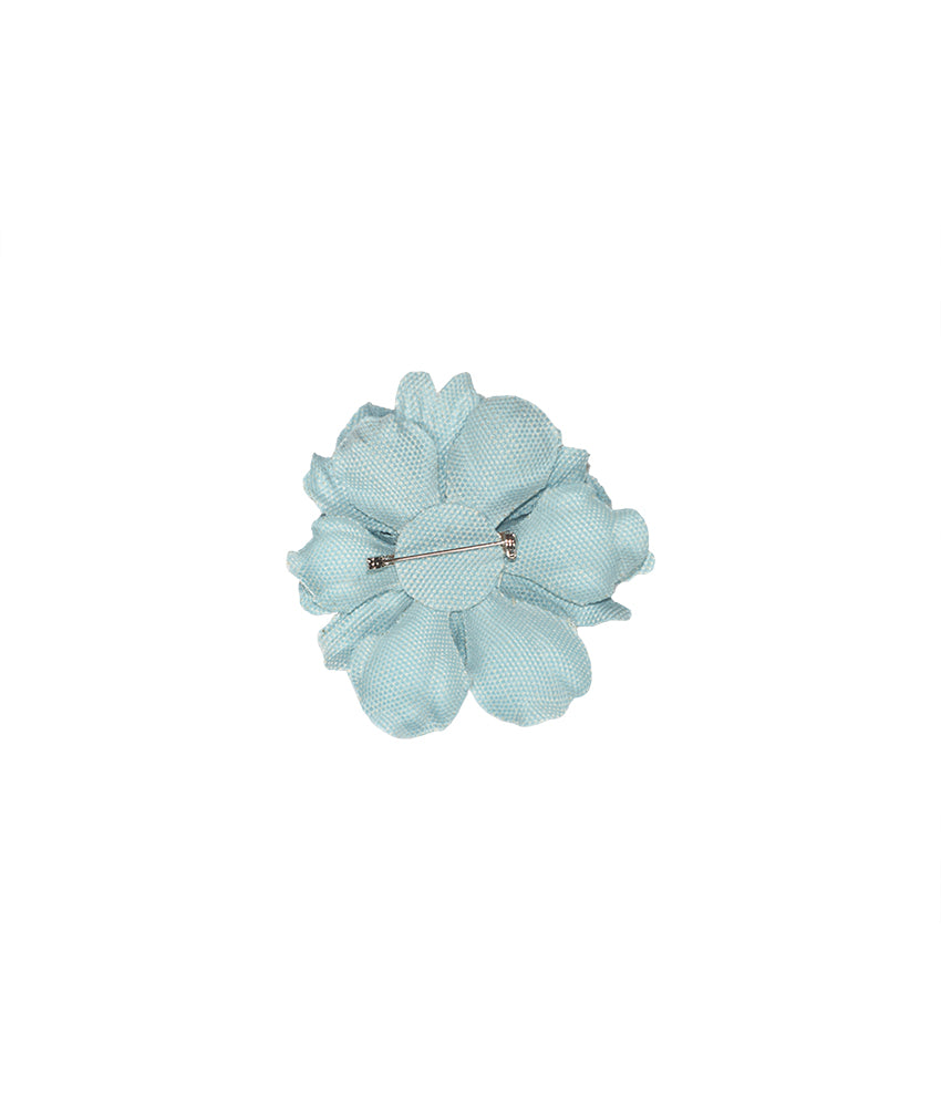 Lapel Flower in Pale Blue: The Flower Power Collection x Busy Philipps