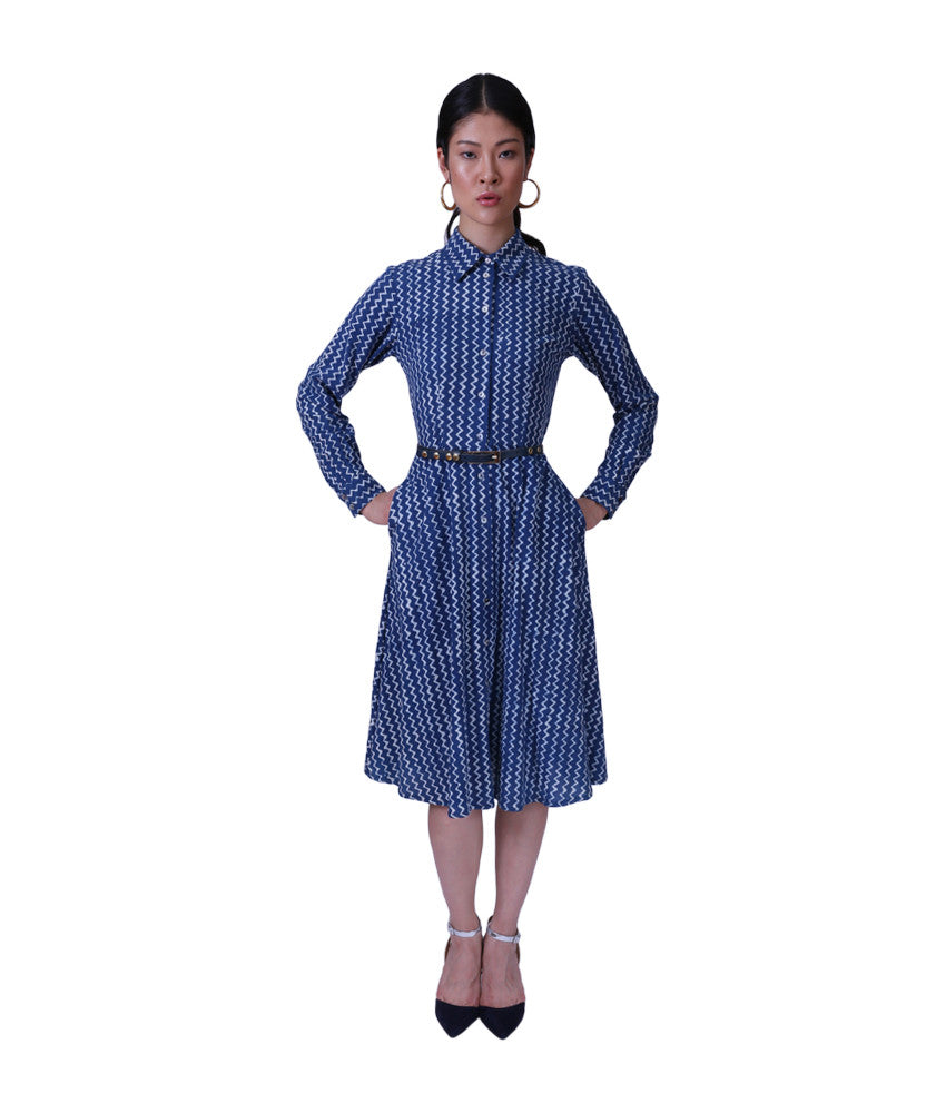 Marina Tuareg Indigo Blue Zig Zag Royal Jelly Harlem Marina Tuareg Indigo Blue Zig Zag Royal Jelly Harlem