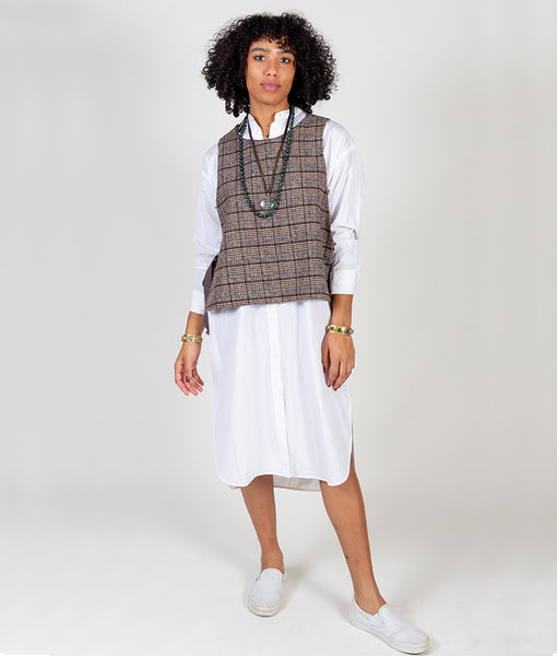 Vestie in Wool Tweed
