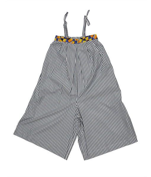 Estelle Jumper in Gray Stripes         🤍🖤🤍