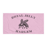 RJH Logo Towel in Raspberry