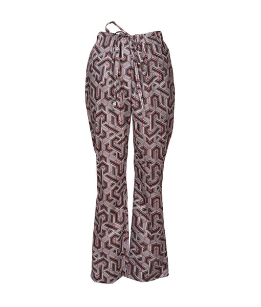 Cabana PJ Pants in Art Deco Grey
