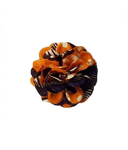 Large Lapel Flower in Sunkissed